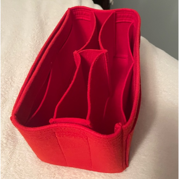 Authentic Red Samorga bag organizer for LV speedy 30. Slightly used. - Picture 1 of 9